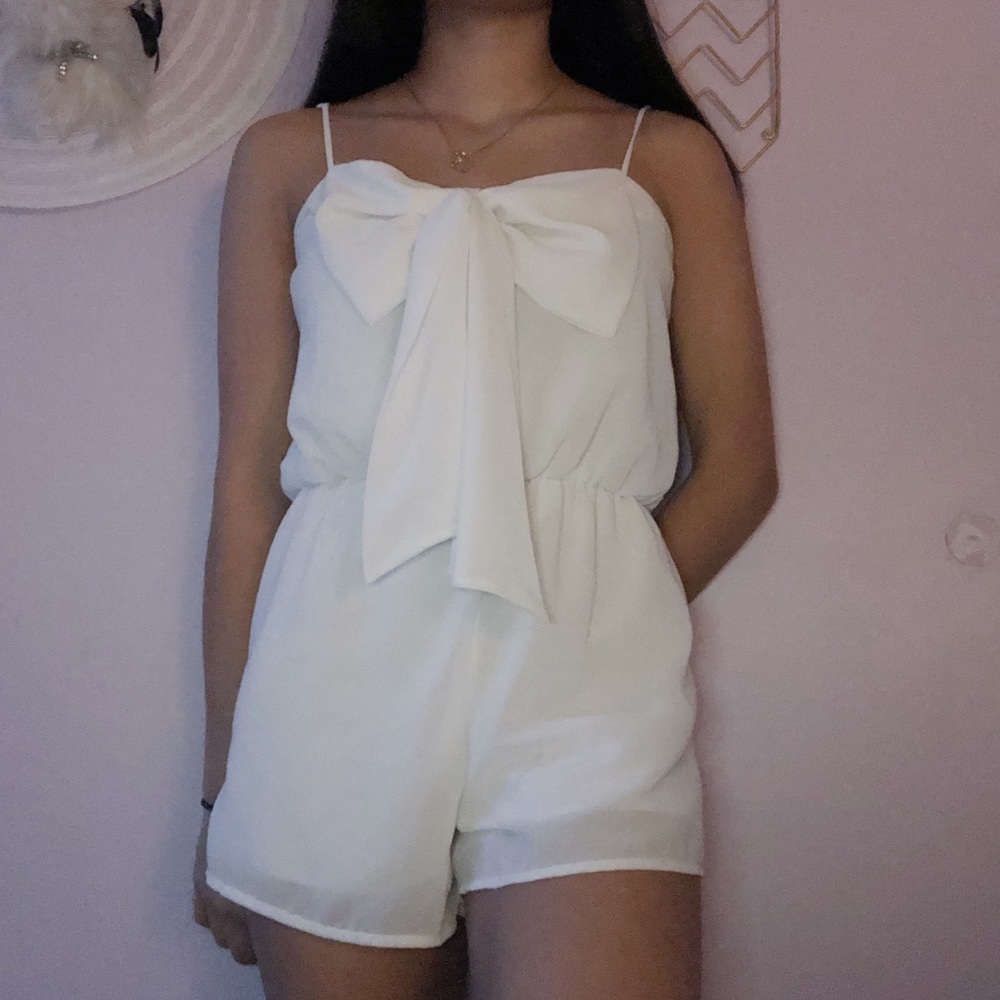 White romper